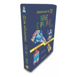 NAVES ESPACIALES - CONSTRUYO EN 3D - 1 LIBRO - 4 MODELOS
