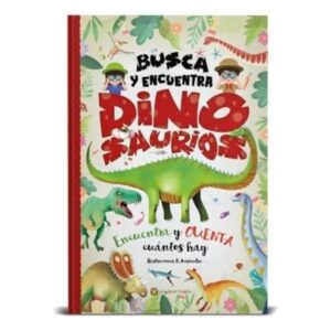BUSCA Y ENCUENTRA DINOSAURIOS - ENCUENTRA Y CUENTA CUANTOS HAY - TD