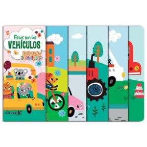 ESTOS SON LOS VEHICULOS - ESCALERA DE COLORES - CARTONE