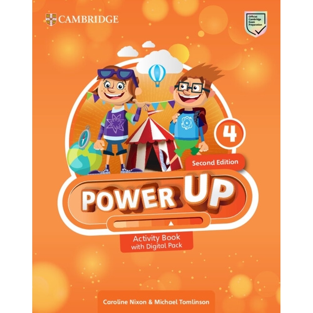 Power Up 4- Activity Book W/Digital Pack *2Nd Ed*