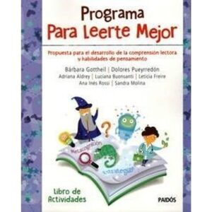Programa Para Leerte Mejor (Libro De Actividades) (Tapa Azul)